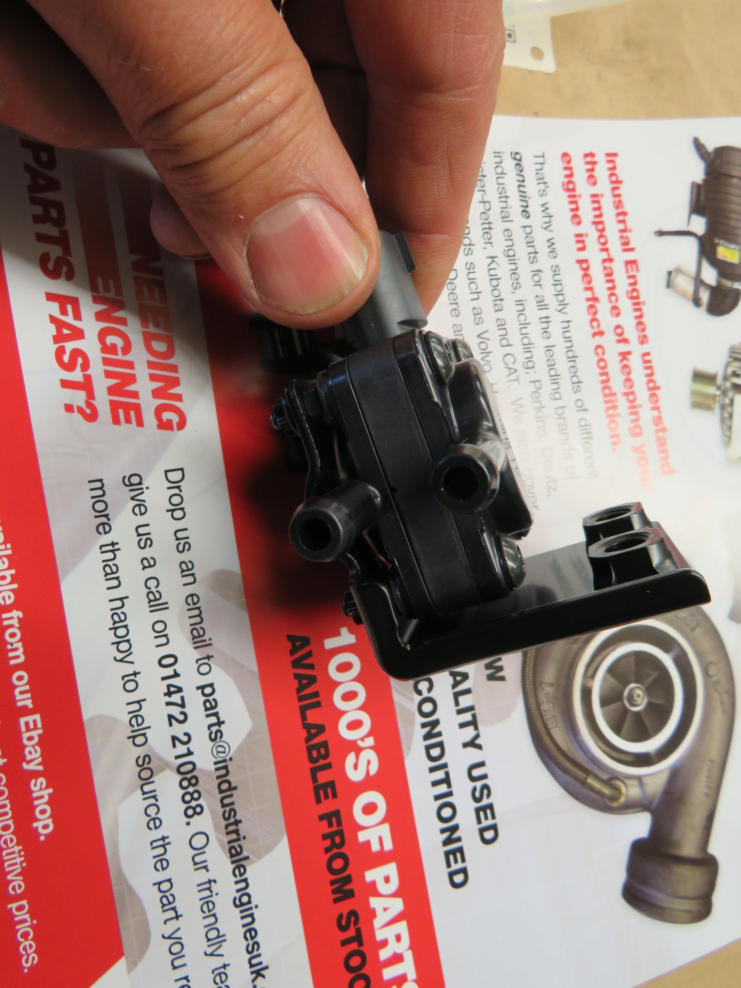 Isuzu 8973603682 DPD differential Pressure sensor 8-97360368-2