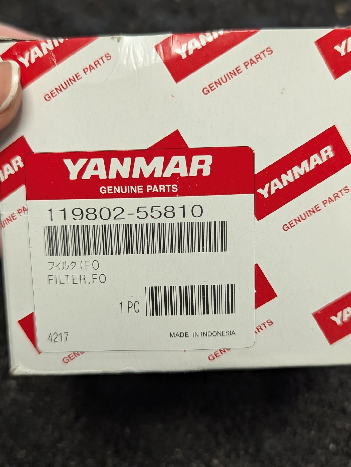 Yanmar Fuel Filter 119802-55810