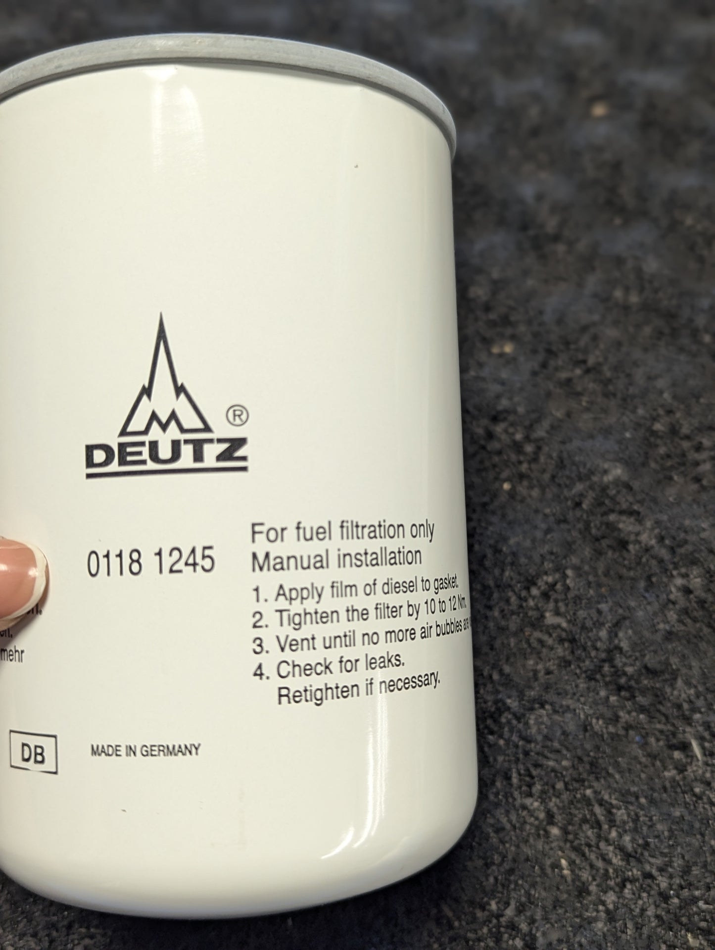 Deutz Fuel Filter 0118-1245