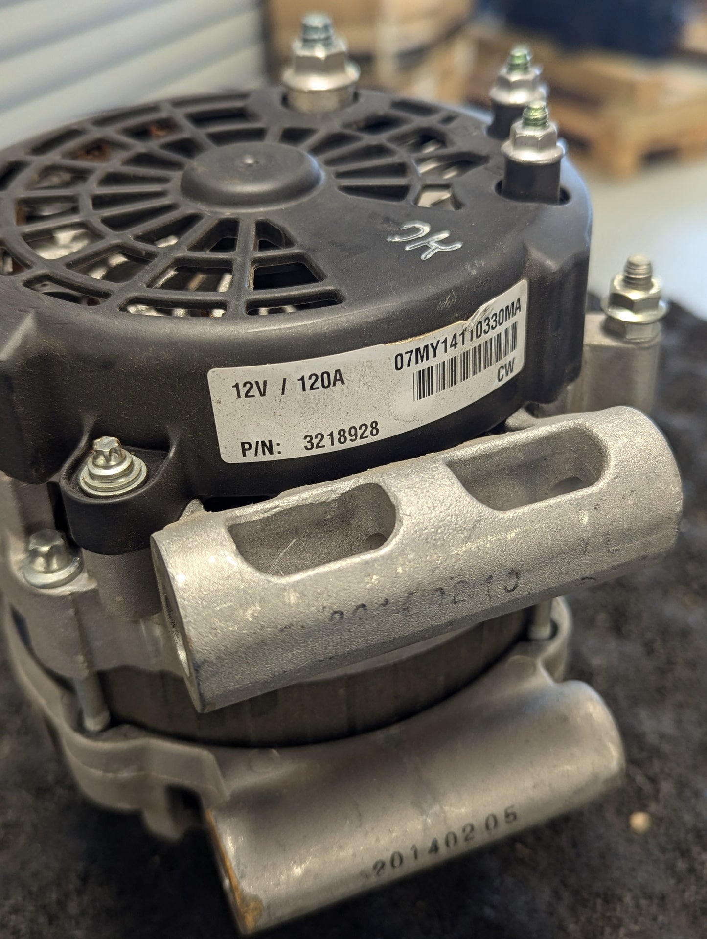 Perkins/CAT Alternator (12V)