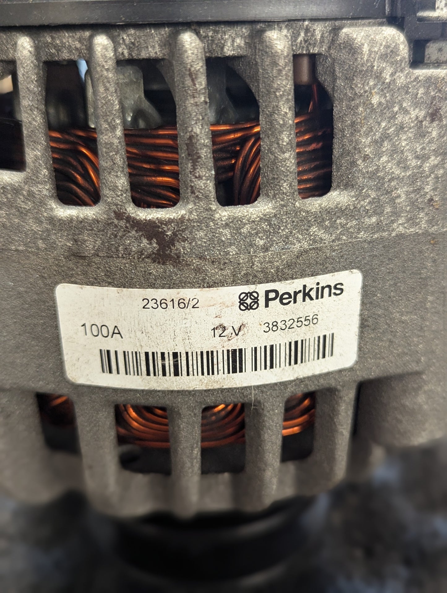 Perkins/CAT Alternator (12V)