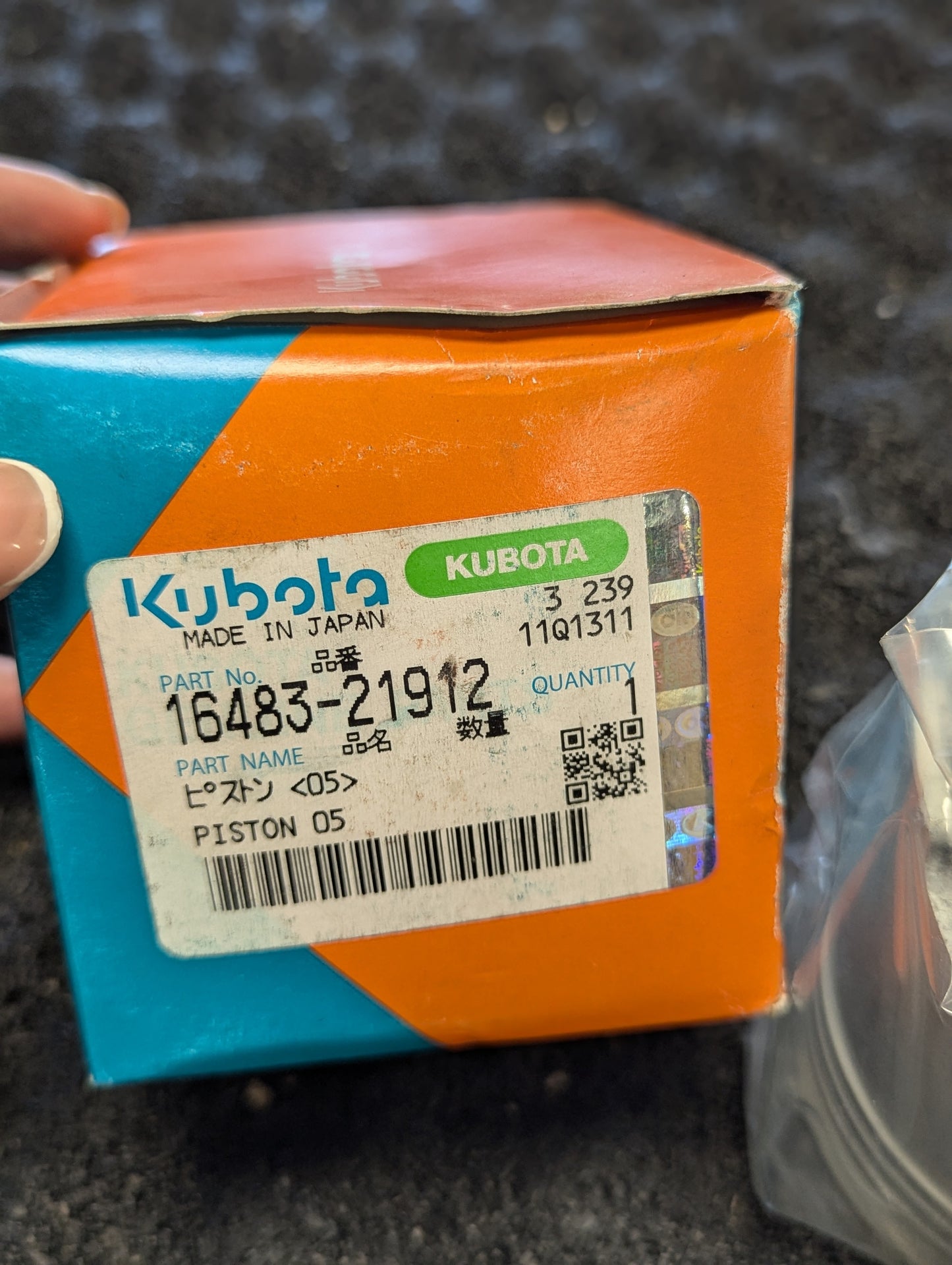 Kubota Piston 16483-21912