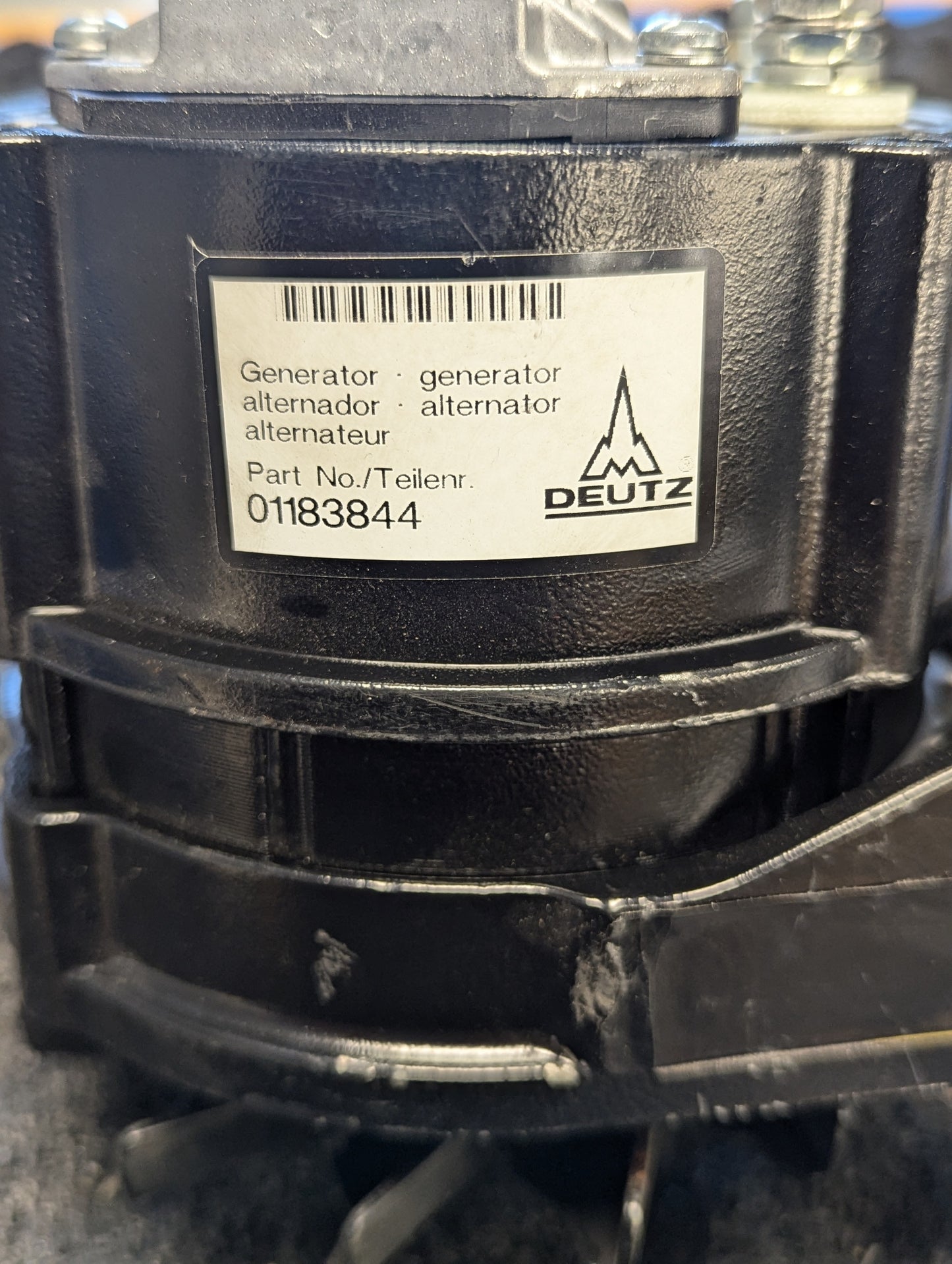 Deutz Alternator 0118-3844