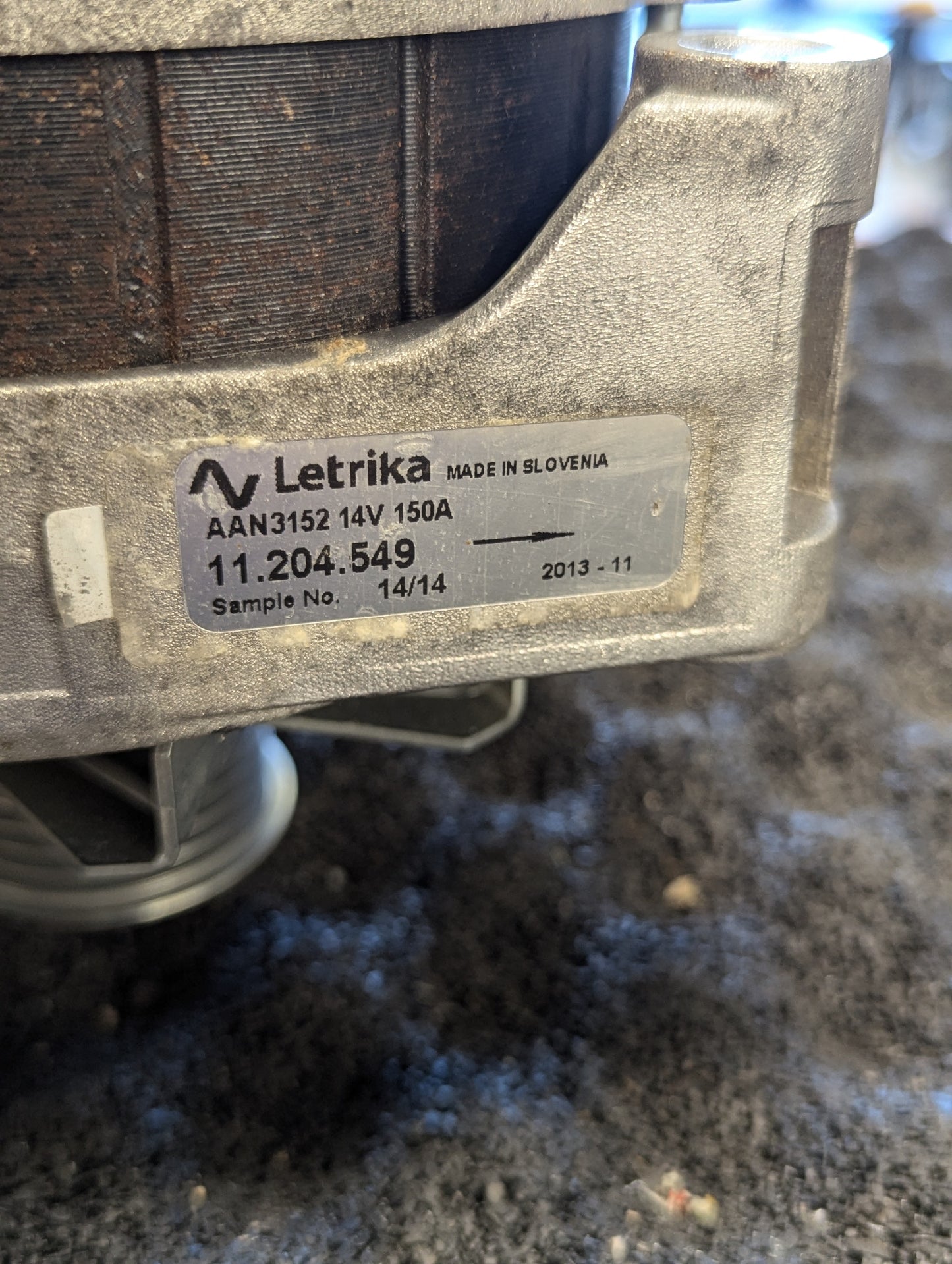 Letrika Alternator 12V-14V