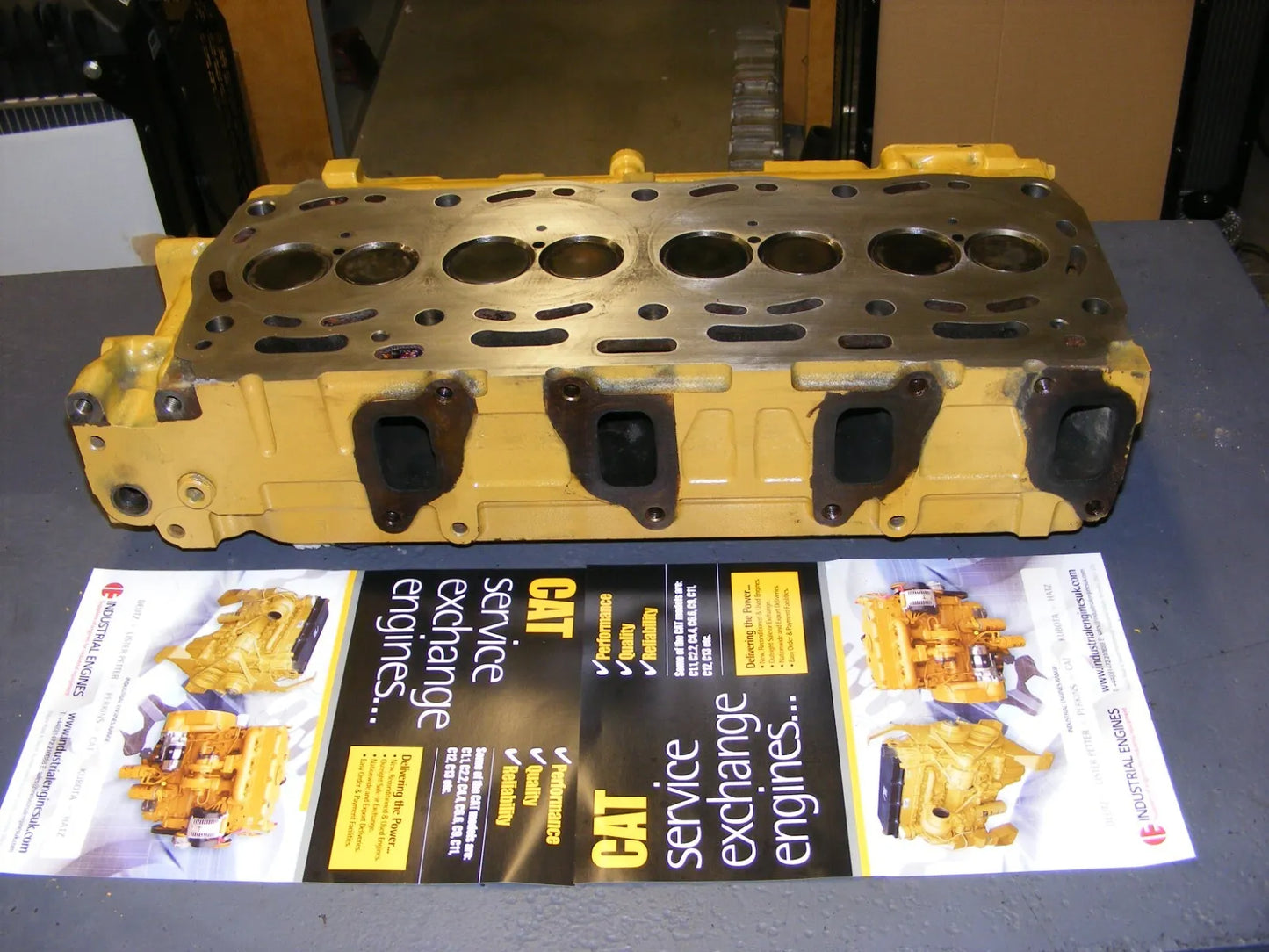 CAT C4.4 cylinder head