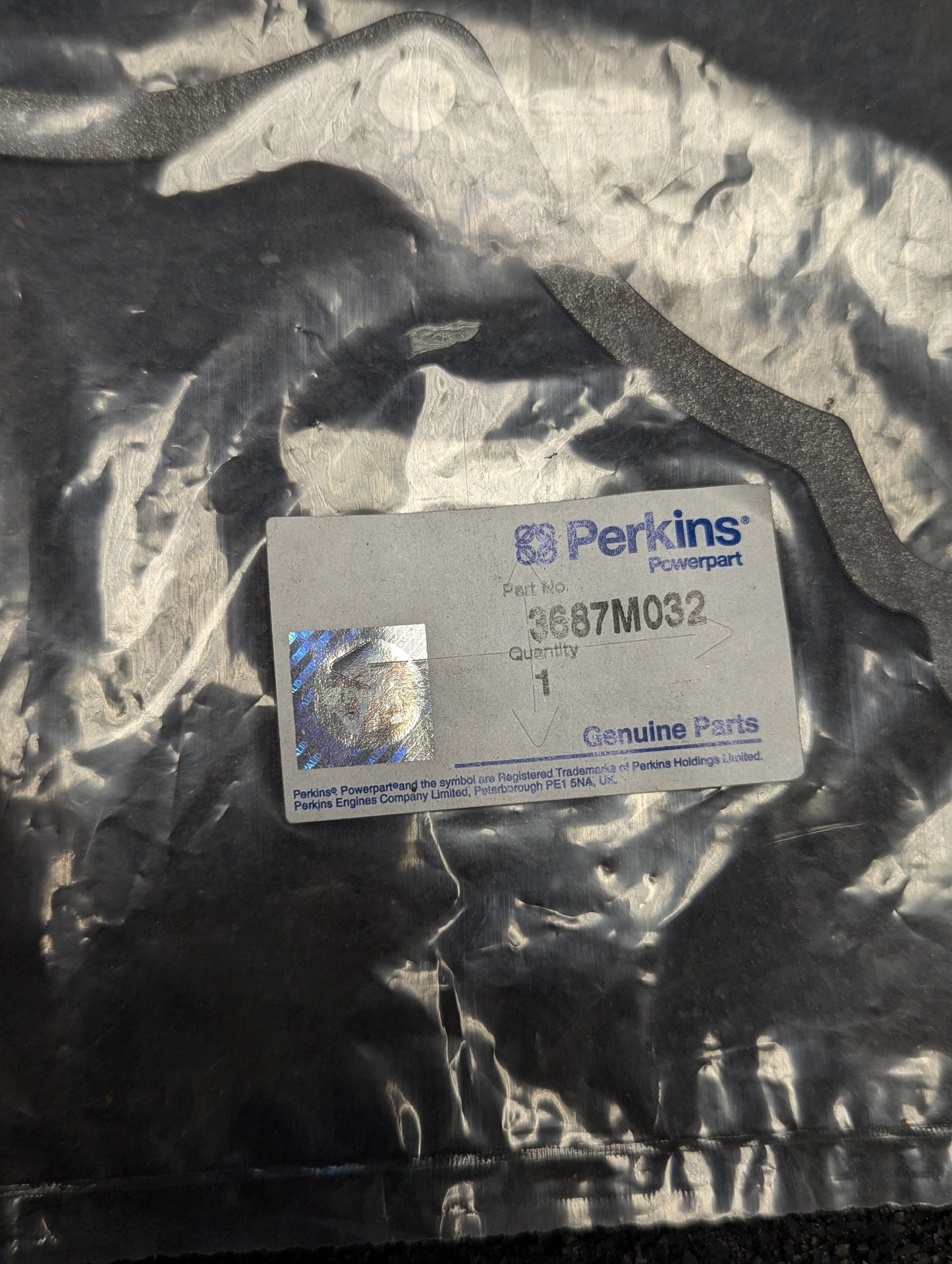 Perkins Timing Case Gasket 3687M032