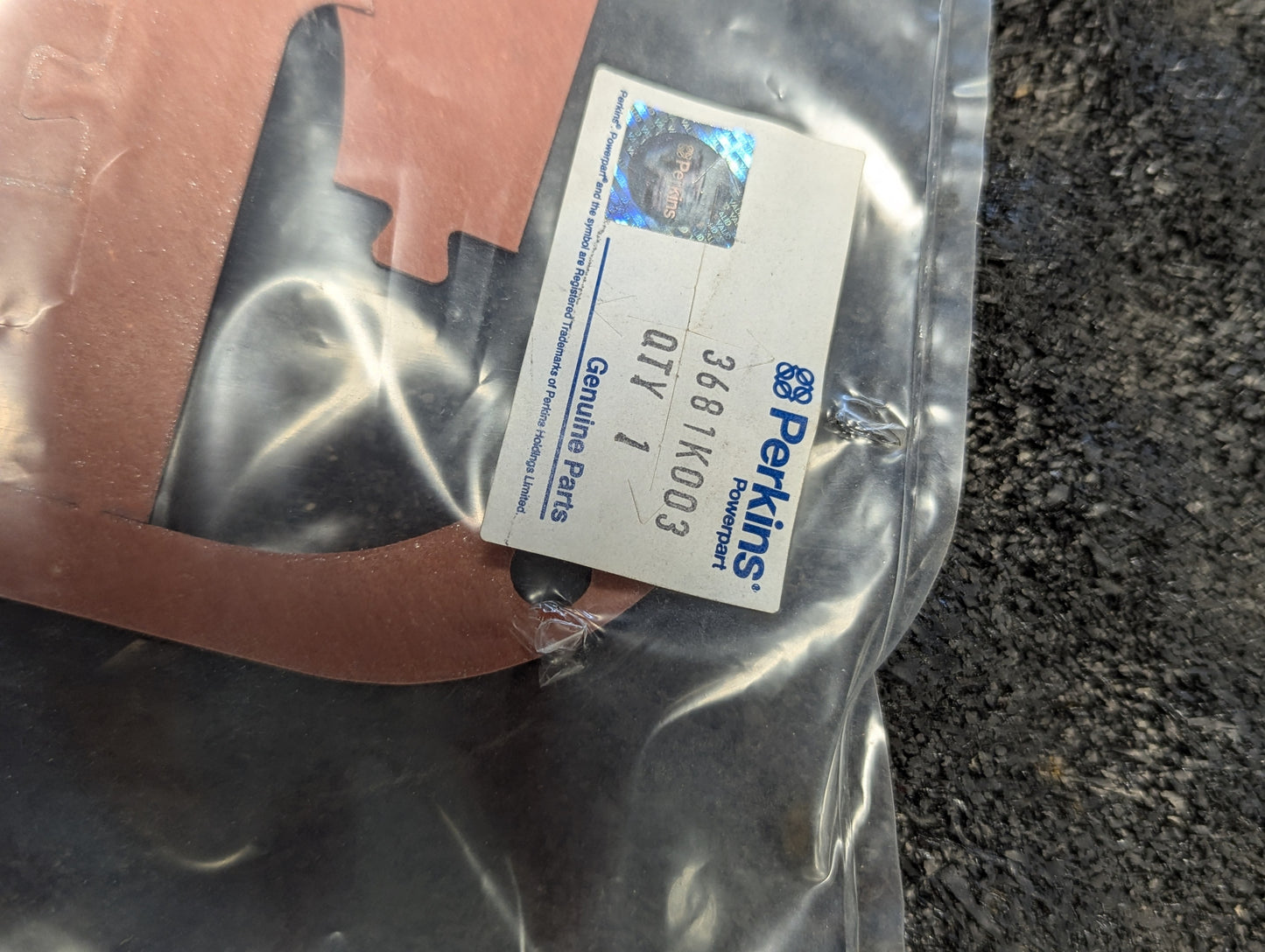 Perkins Sump Gasket 3681K003
