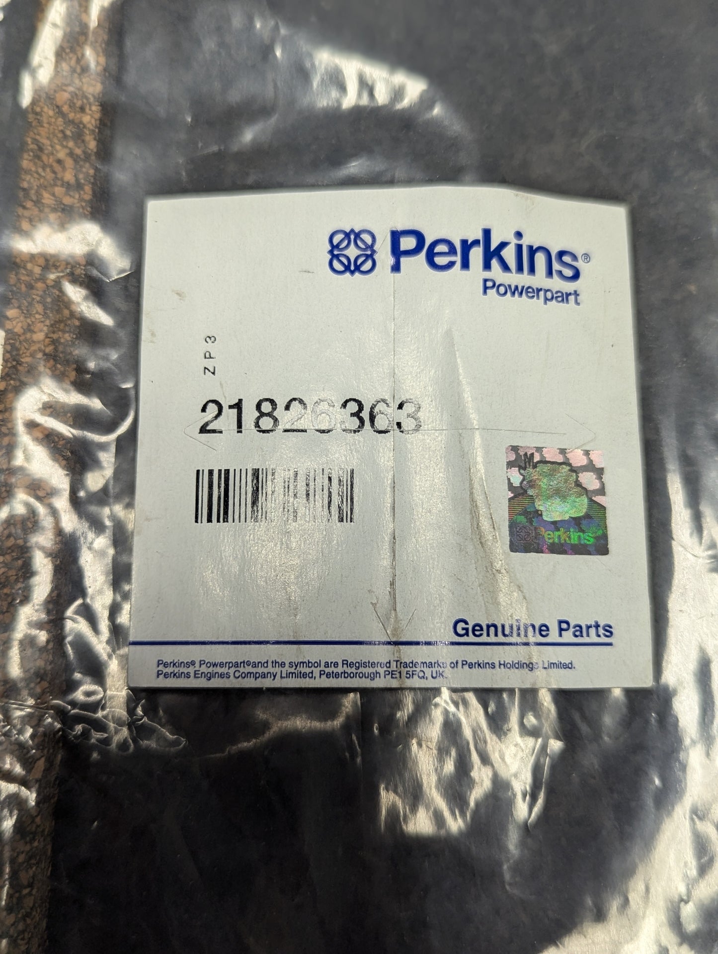 Perkins Rocker Cover Gasket 21826363
