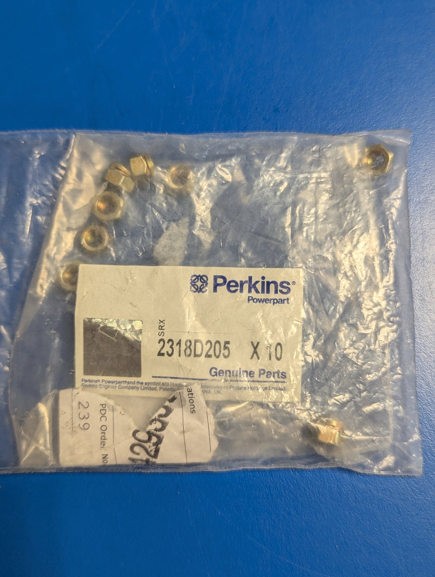 Perkins Nut 2318D205
