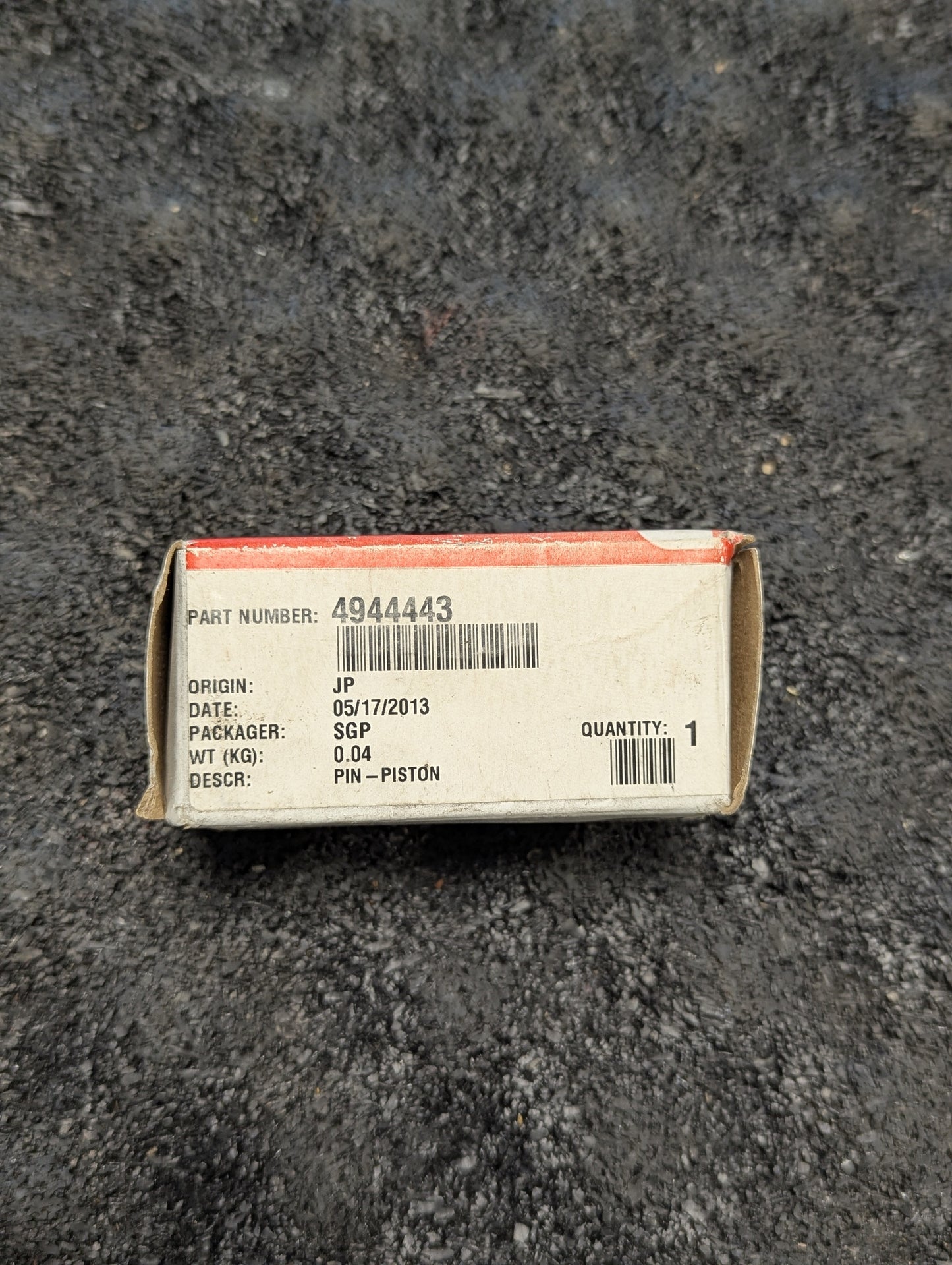 Cummins Piston Pin 4944443