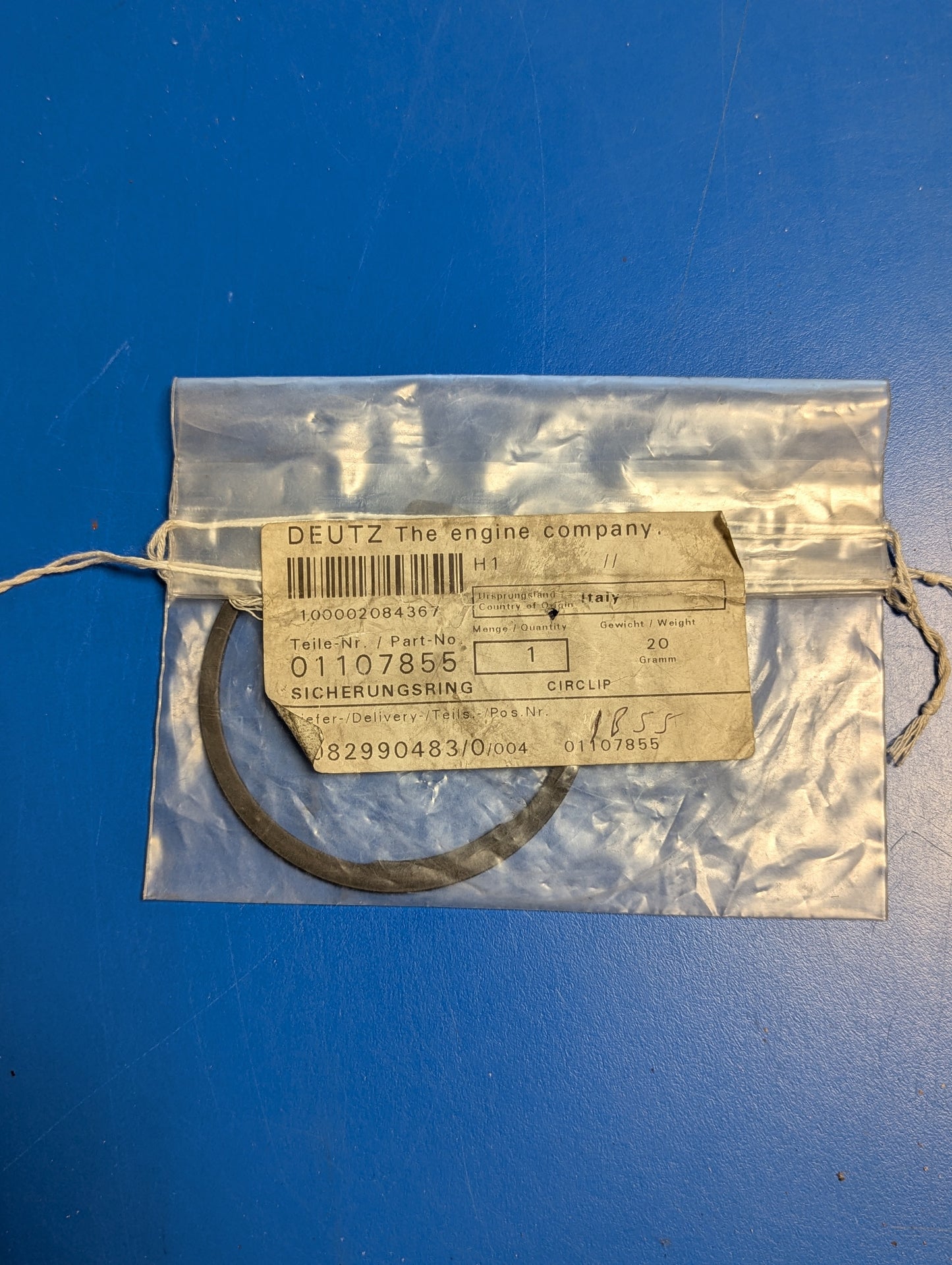 Deutz Circlip 01107855