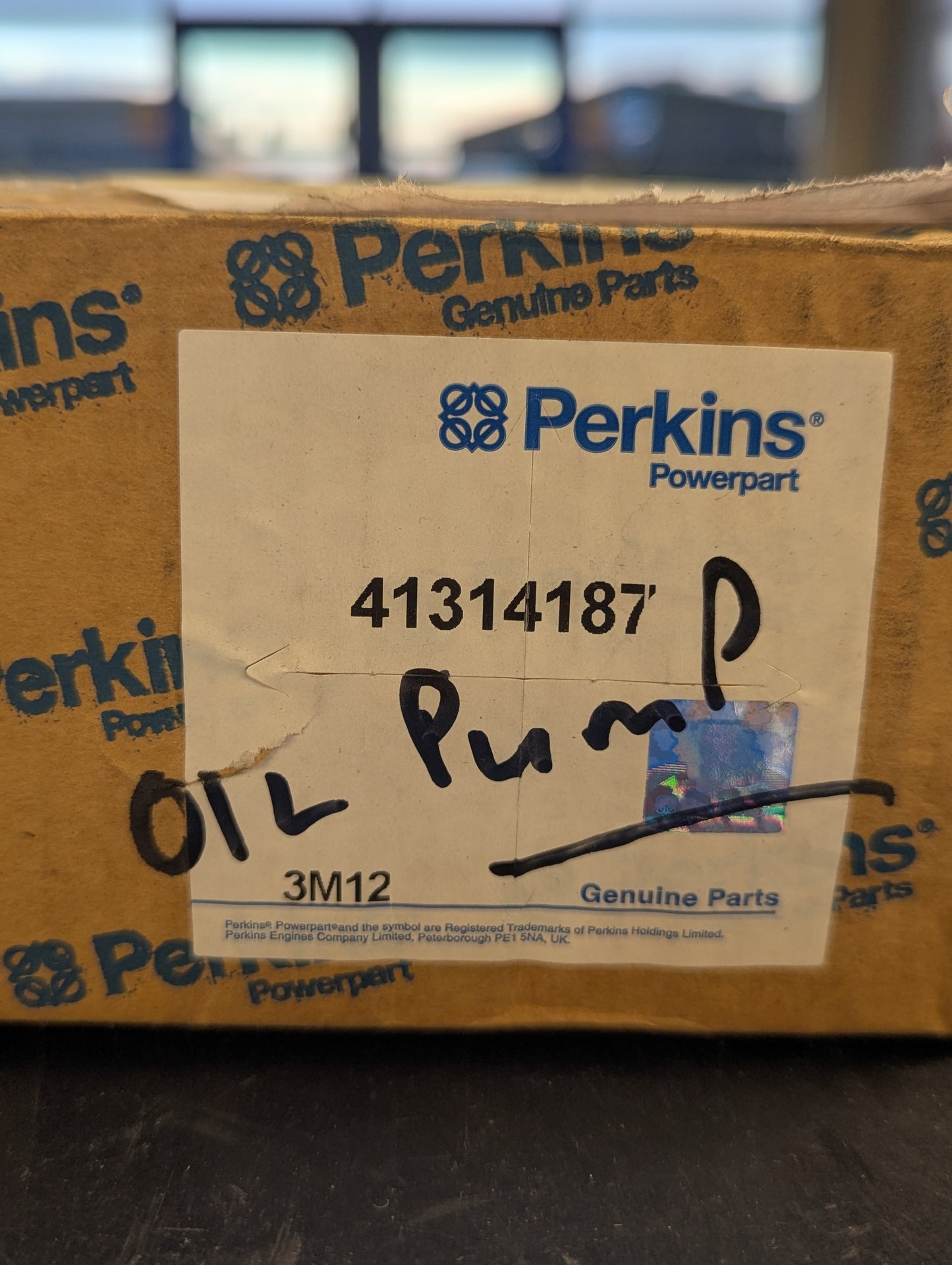 Perkins Oil Pump 41314187