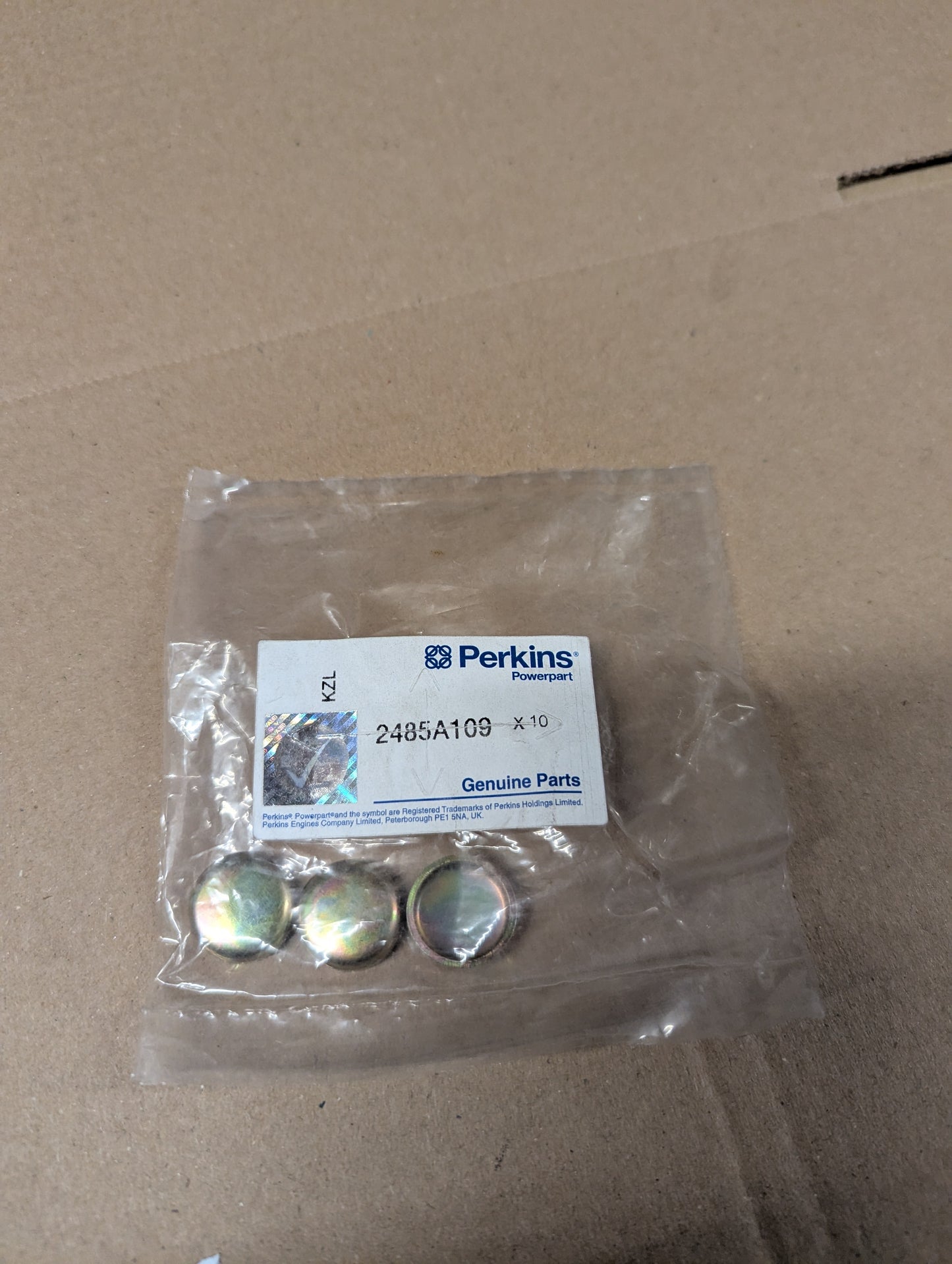 Perkins Plug 2485A109
