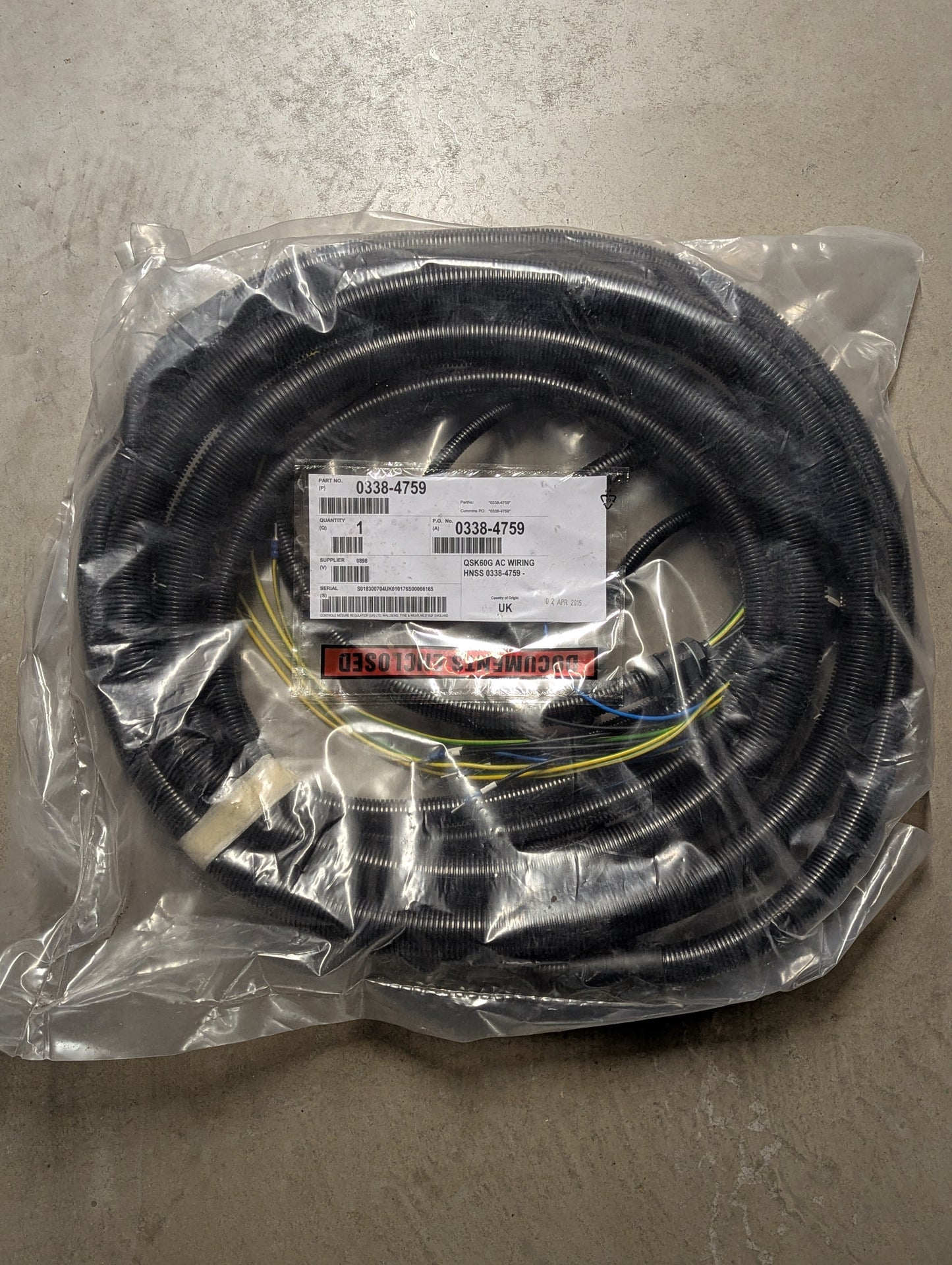 Cummins AC Wiring Kit 0338-4759