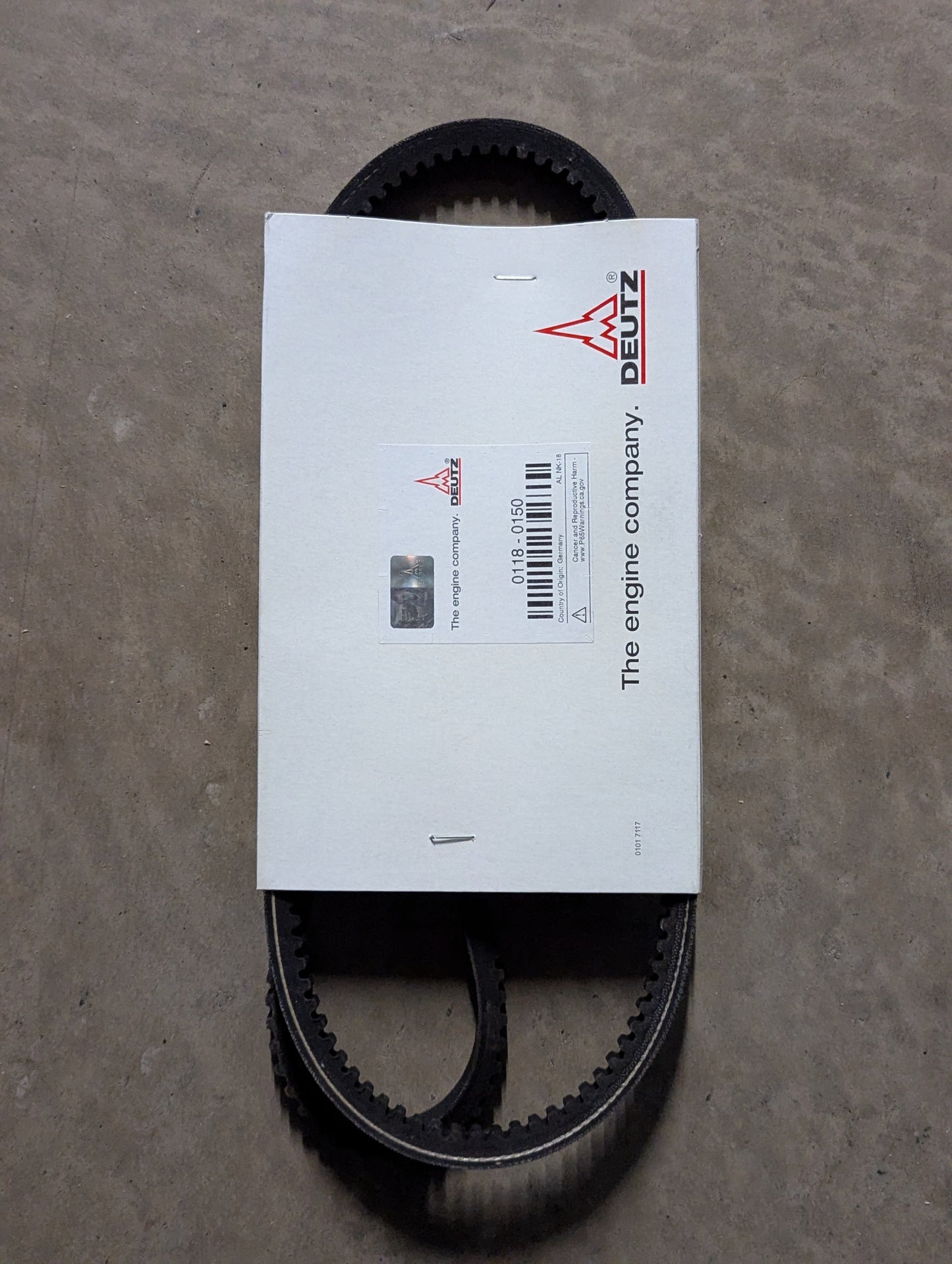 Deutz Belt 0118-0150