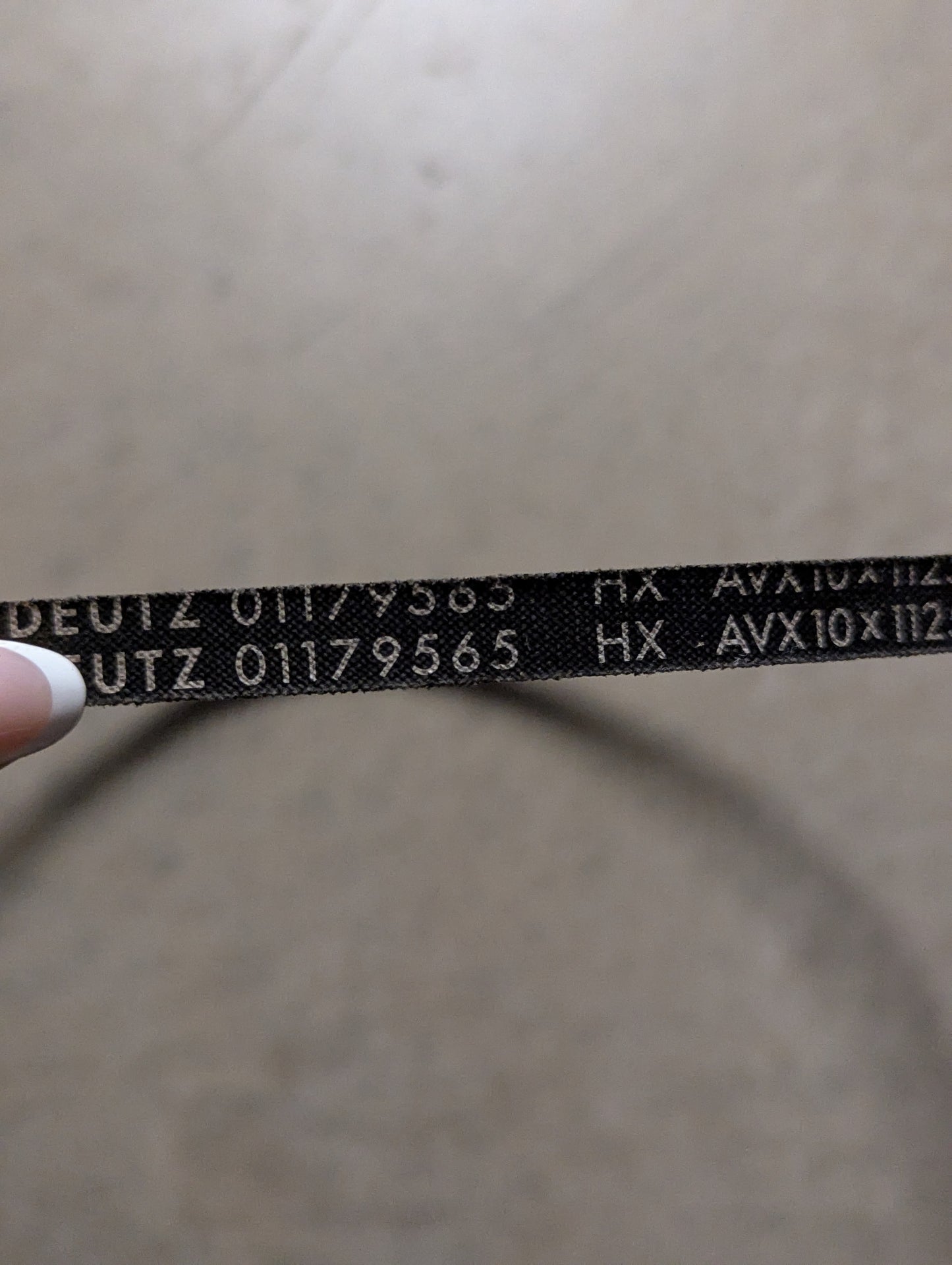 Deutz Belt 0117-9565
