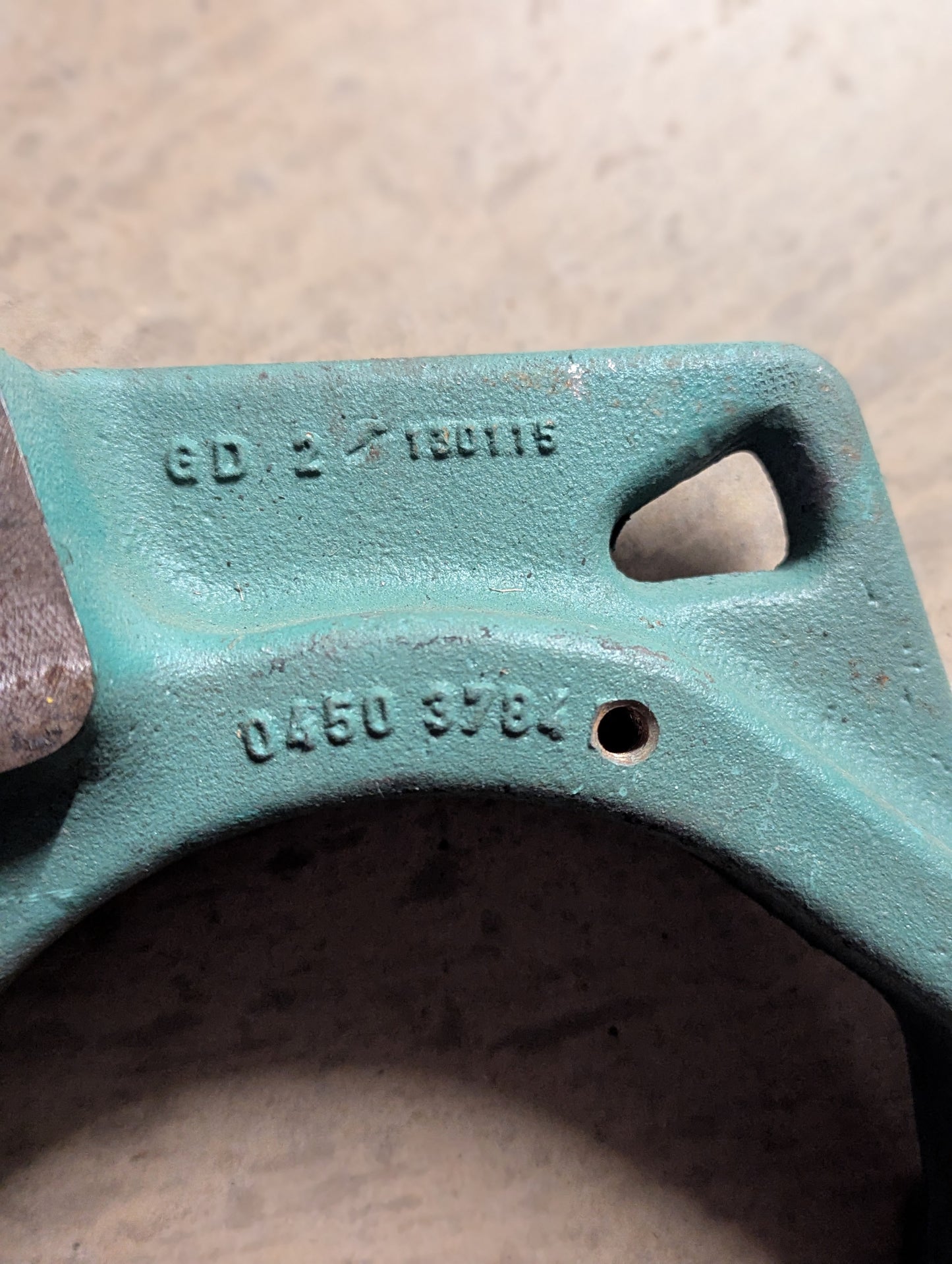 Deutz Alternator Bracket 0450-3784