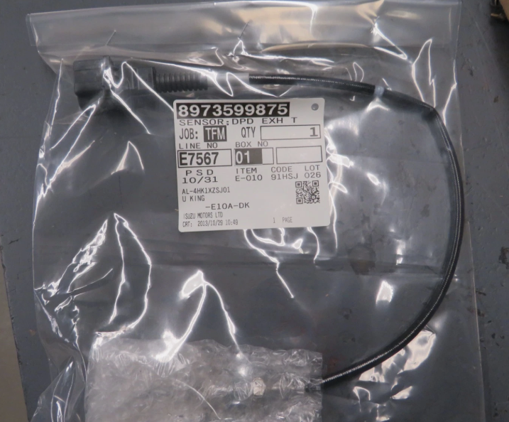 Share Isuzu DPD DPF sensor 8973599875 Genuine Isuzu part