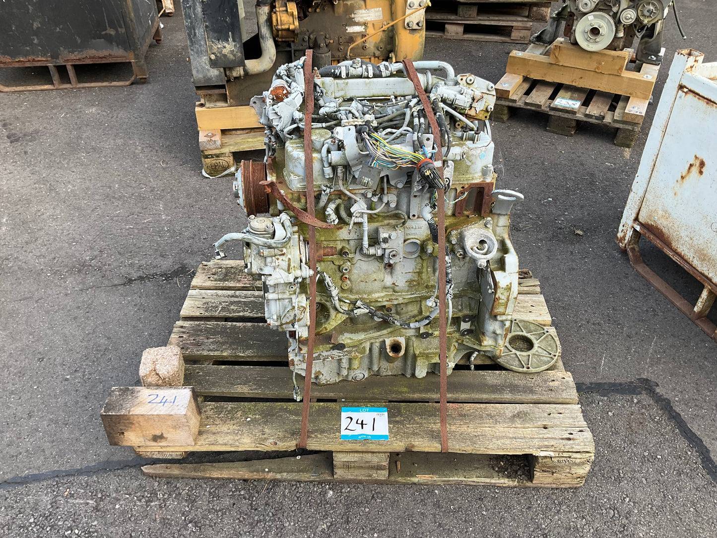 Deutz TCD3.6L4 Used Engine for spares and repairs