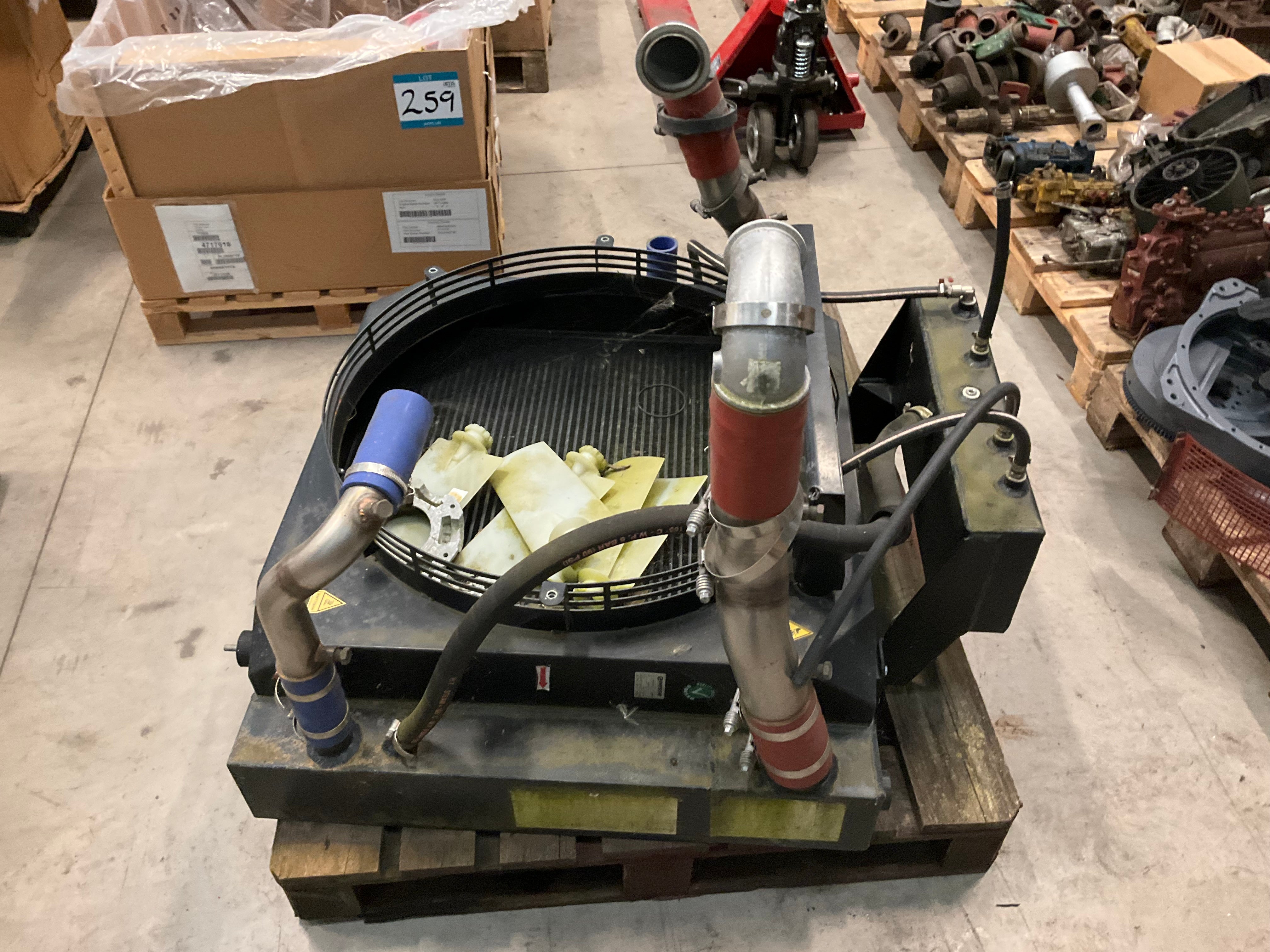 Large Radiators and Charge Cooler Package – Industrial Engines Shop