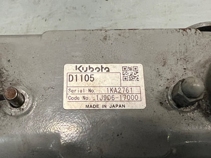 Kubota D1105 Used Engine 1KA2761