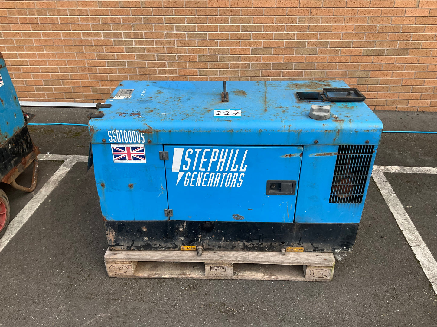 Stephukk SSD10000S 10KVA 240v/110v Generator