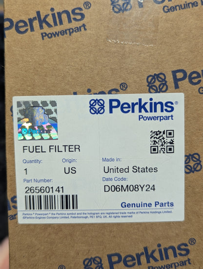 Perkins Fuel Filter 26560141