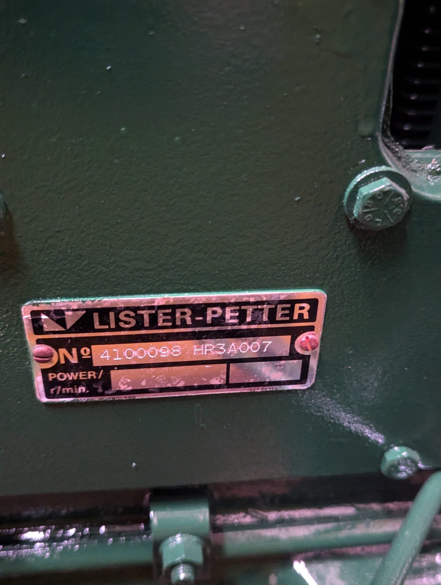 Lister Petter HR3