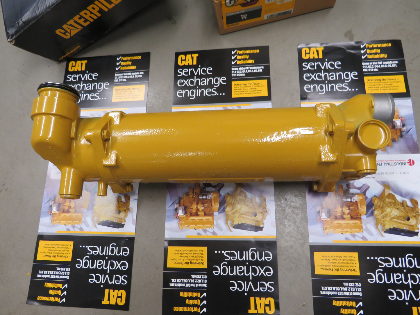 CAT C13 oil cooler/heat exchanger 359-1636 new genuine Caterpillar