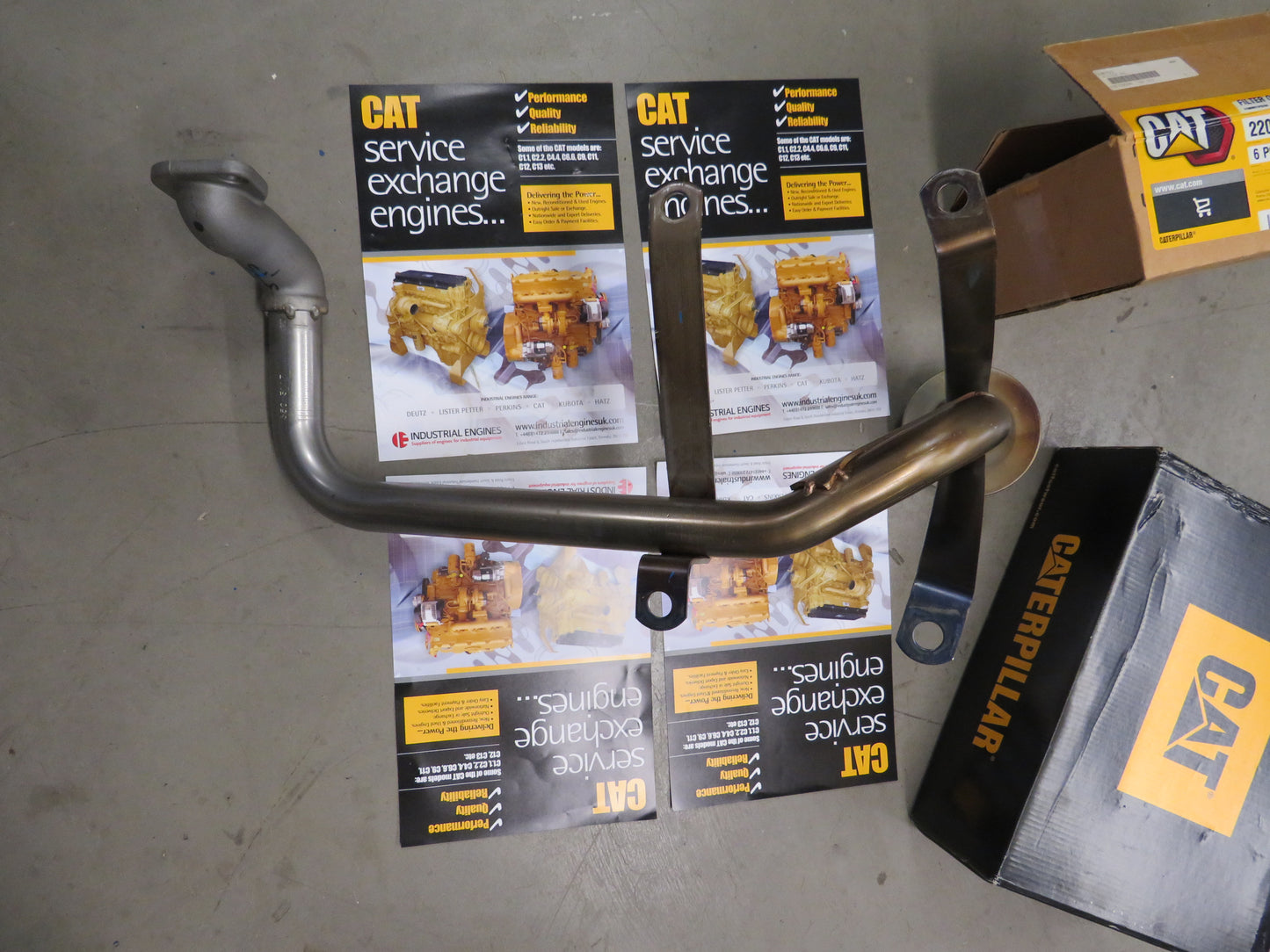 Cat C13 C111 oil pick up pipe 350-3117