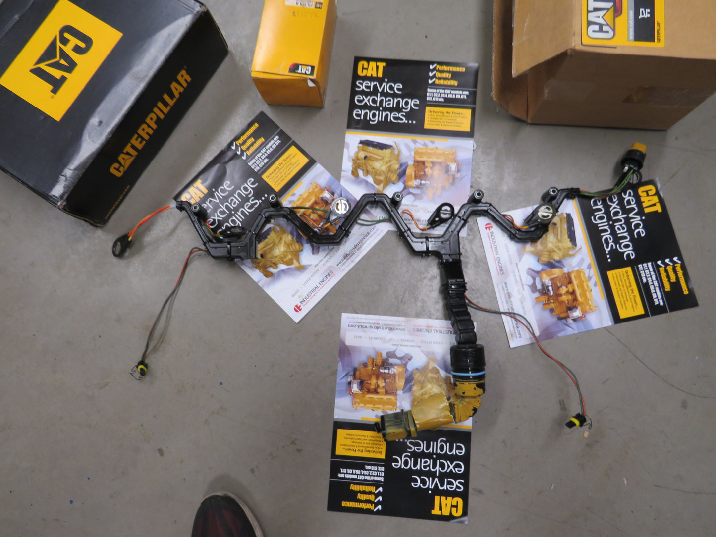 Cat C13 injector wiring loom / Harness Genuine Caterpillar 249-0093