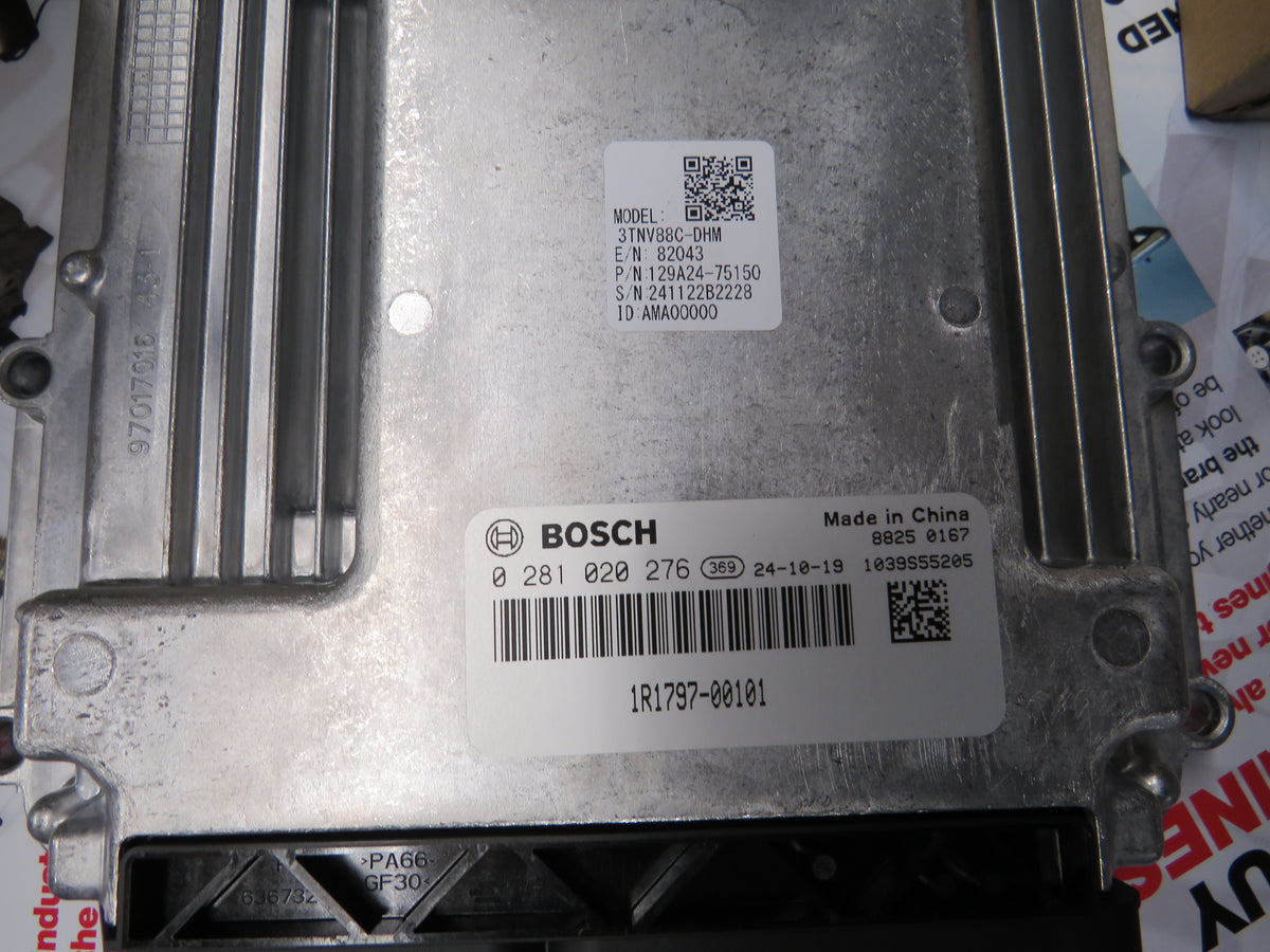 Yanmar ECU/ECM 3TNV88C Bosch 0281020276 129A24-75150