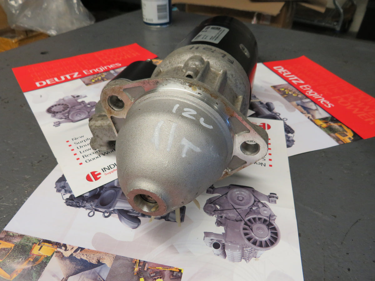 Deutz Starter motor F2L1011 F3L1011 F4L1011 12v 11t good used