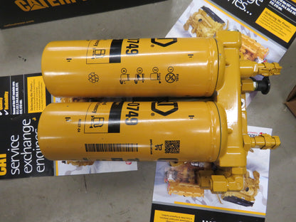 Cat C13 twin fuel filters assembly 348-73047 382-9227
