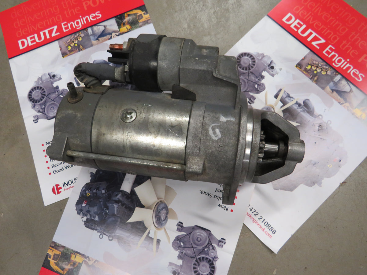 Deutz 2011 1011 Starter motor 01183404 low hours used 12v 9 tooth