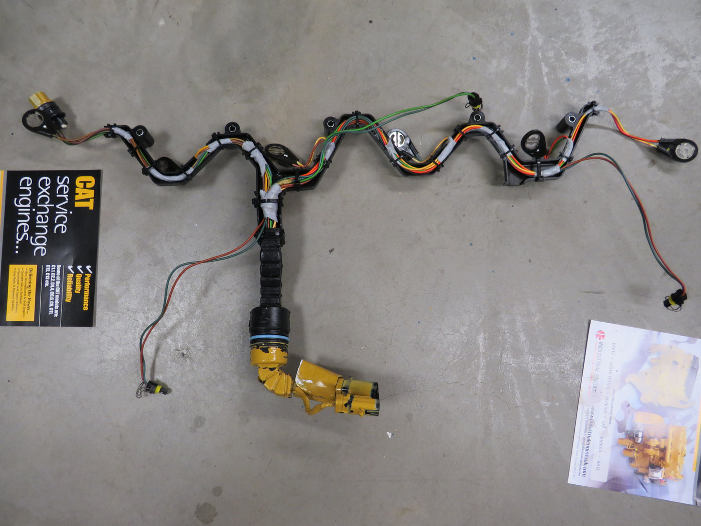 Cat C13 injector wiring loom / Harness Genuine Caterpillar 249-0093