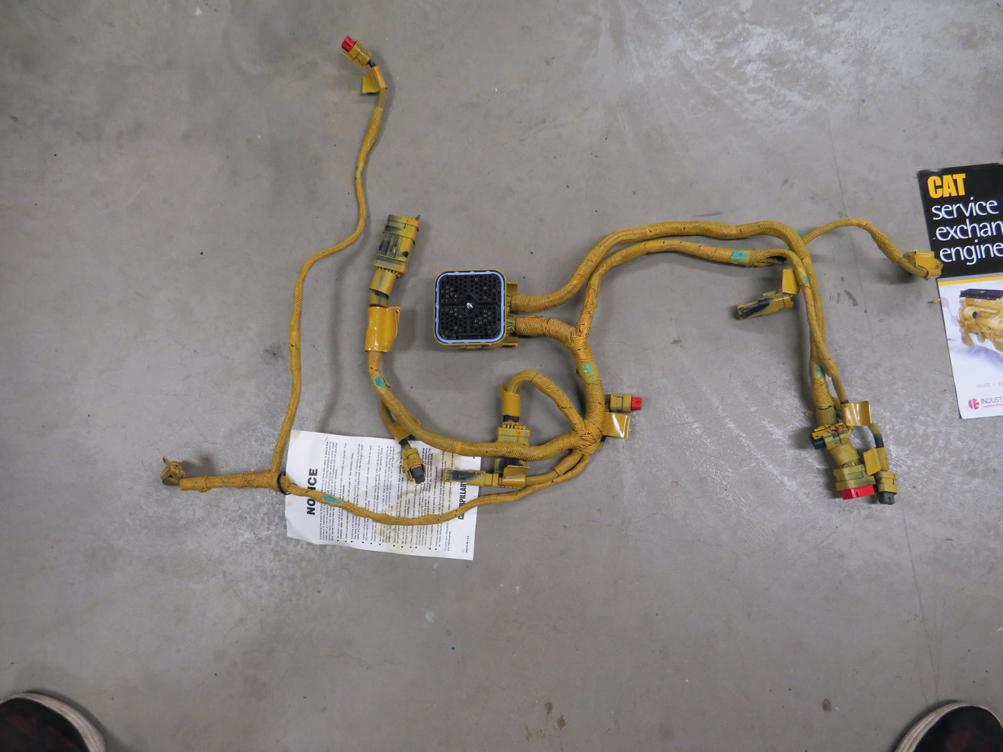 Cat C13 engine wiring Loom/Harness 099-6214 ECU wiring