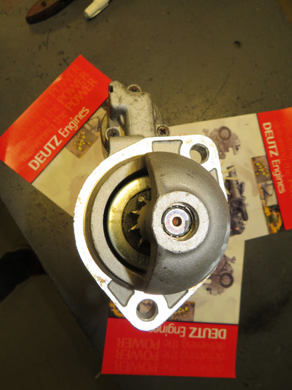 Deutz Starter motor F2L1011 F3L1011 F4L1011 12v 11t good used