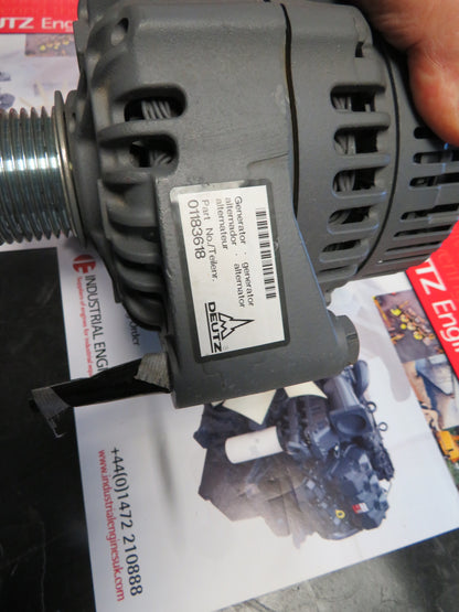 Deutz Alternator 01183618 24 volt 55 Amp Genuine New/Removed