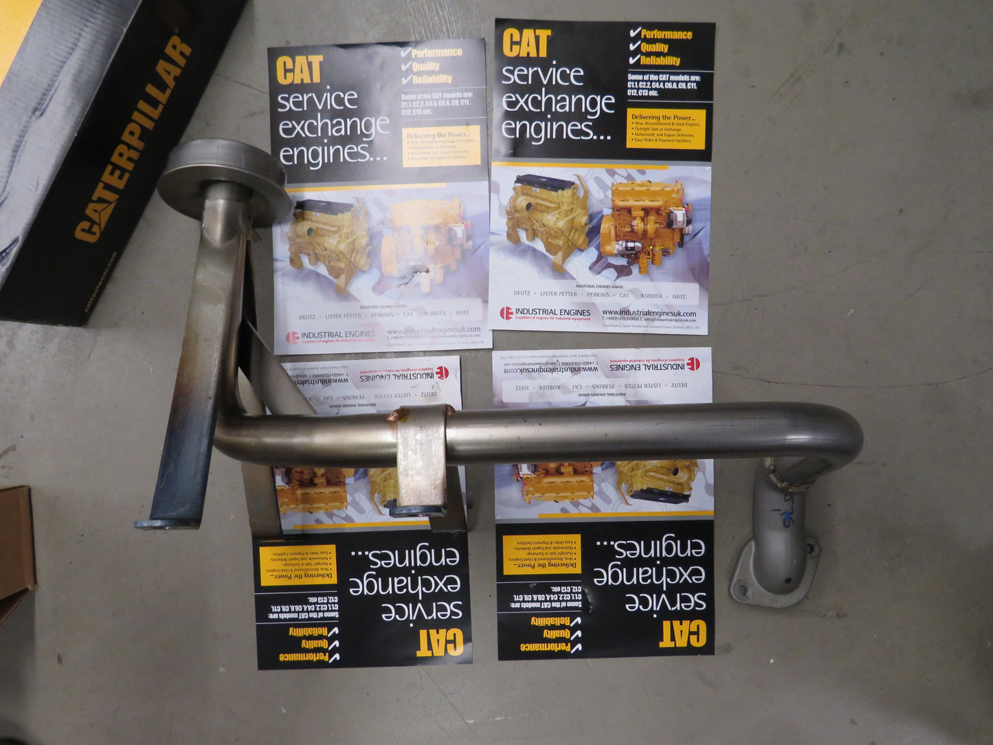 Cat C13 C111 oil pick up pipe 350-3117
