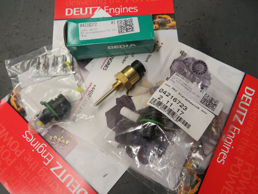 Deutz TCD3.6 TCD2.9 04218372 Level Switch 04218100 & 320402 & plug kit
