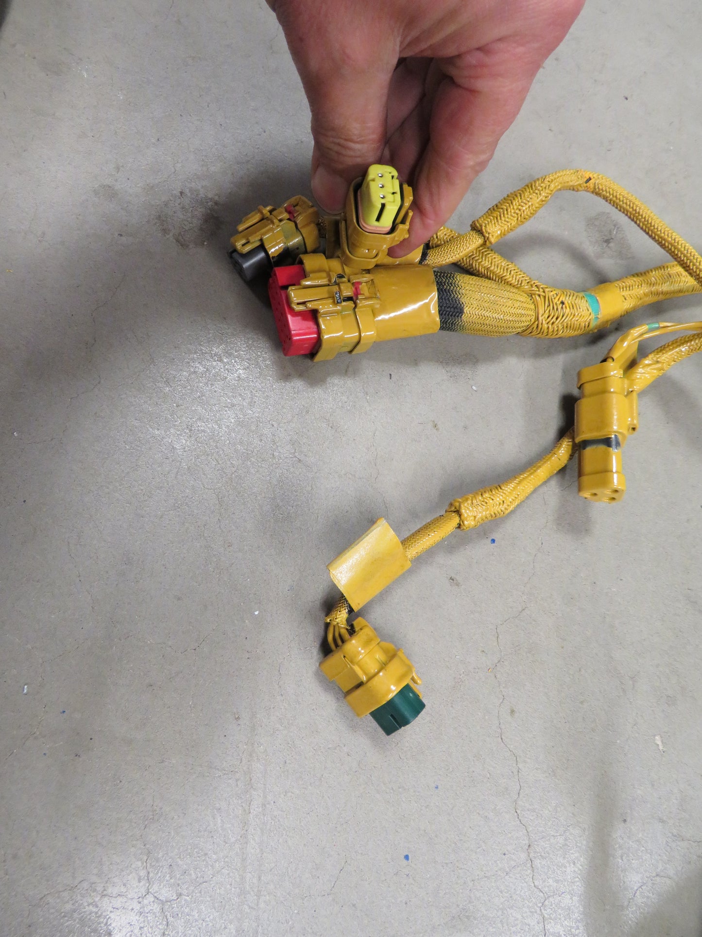 Cat C13 engine wiring Loom/Harness 099-6214 ECU wiring