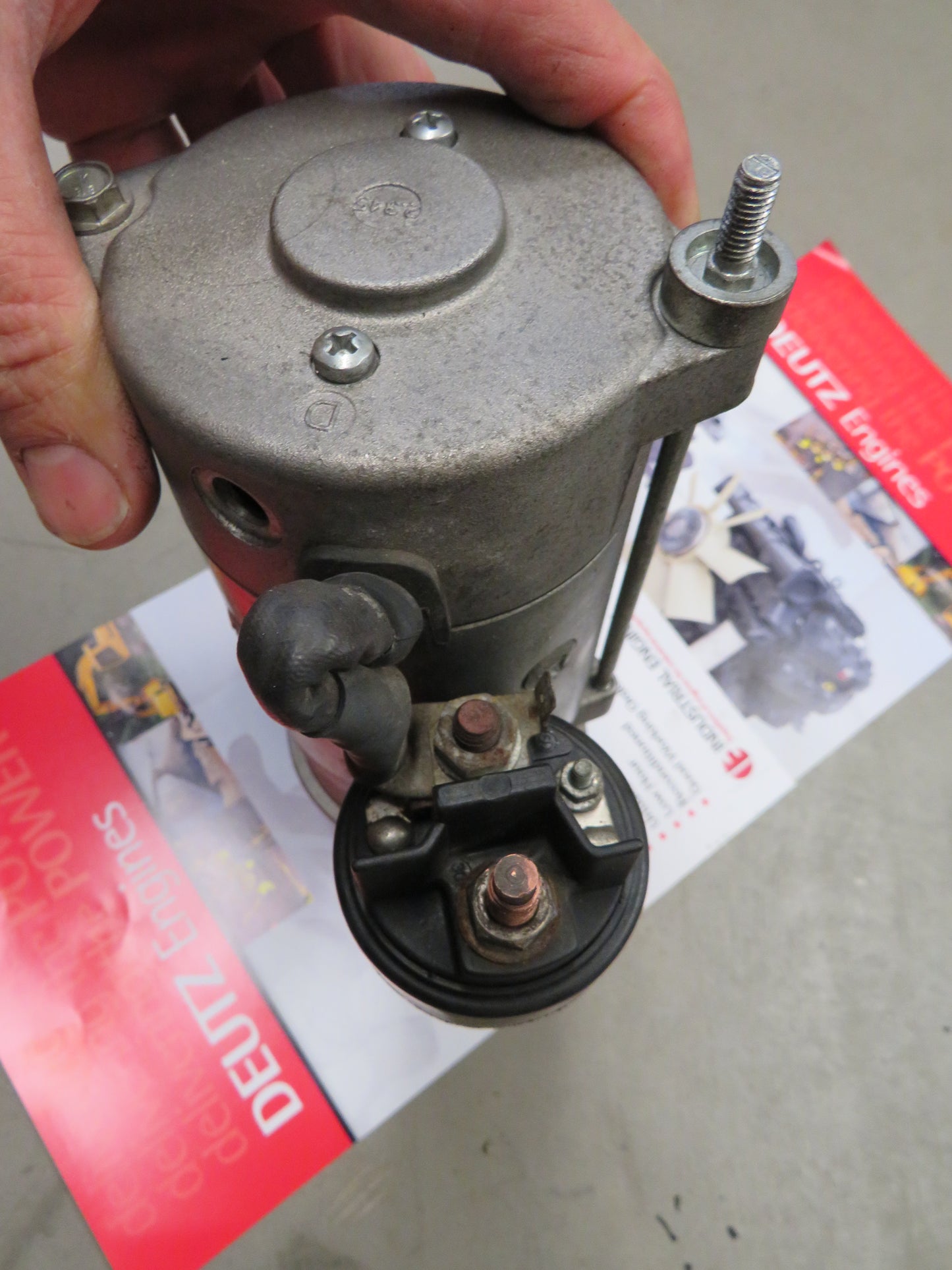 Deutz 01183599 starter motor 9t 2011 1011 12v 2.6kW Low hour used