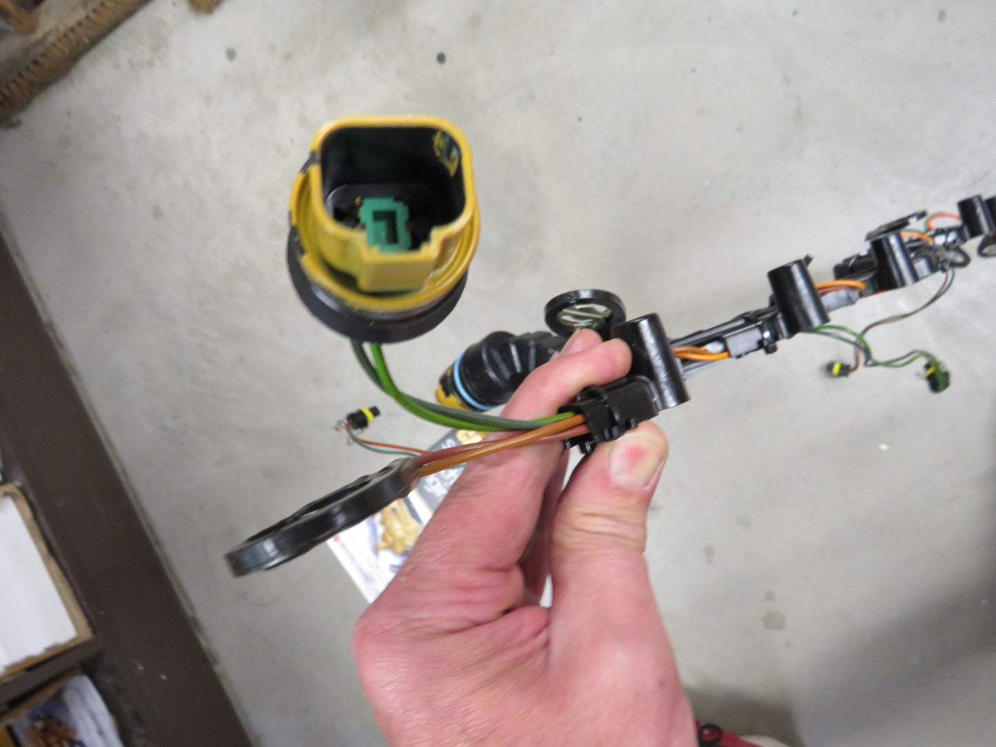 Cat C13 injector wiring loom / Harness Genuine Caterpillar 249-0093