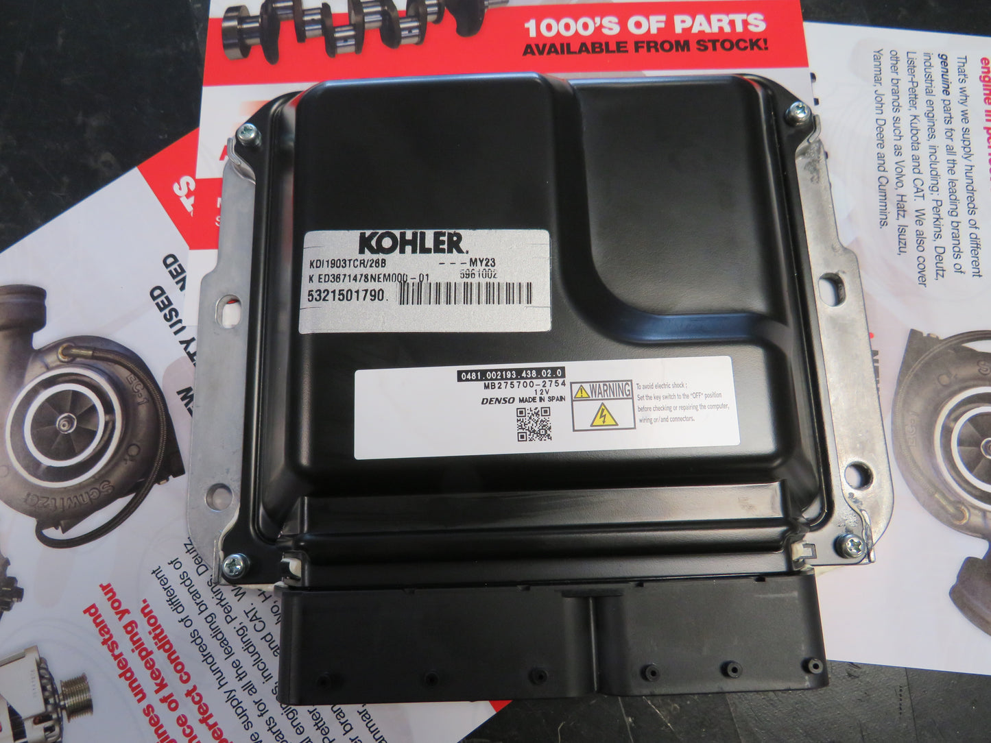 Kohler ECU/ECM KDI1903TCR Lombardini ED0021934380