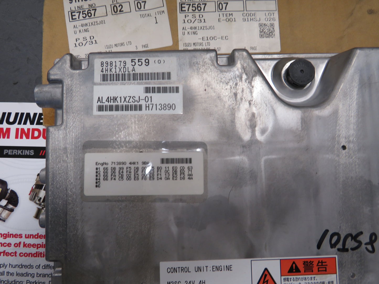 Isuzu/JCB ECU/ECM 8981795590 4HK engine control unit Transtron