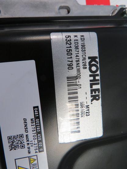 Kohler ECU/ECM KDI1903TCR Lombardini ED0021934380