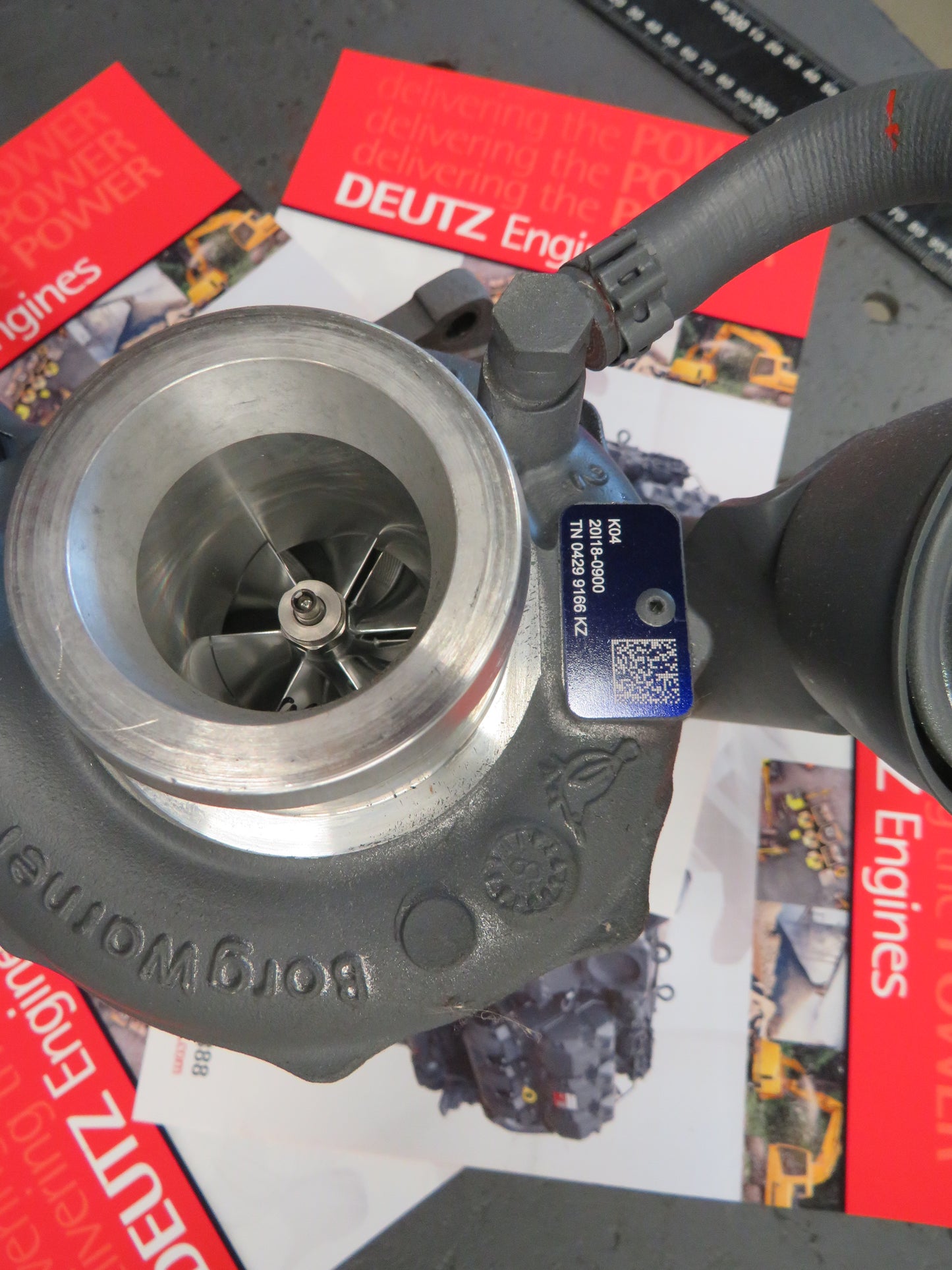 Deutz Turbo 04299166 for TCD2012L4-2V BorgWarner