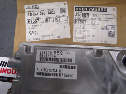 Isuzu/JCB ECU/ECM 8981795590 4HK engine control unit Transtron
