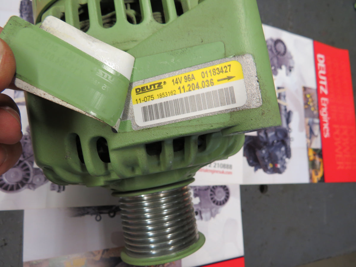 Deutz/Volvo alternator 01183427 TCD2012L06 D6D 14v/12v 95A
